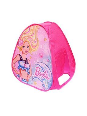 Sunny Days Entertainment Barbie Dreamland Pop Up Play Tent – Pink Indoor Playhou